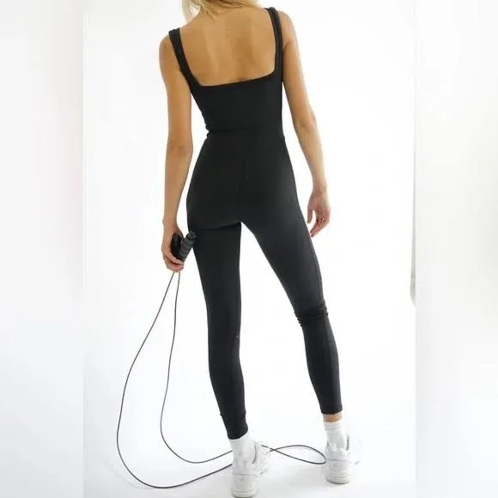 Black unitard JUMPSUIT - YLLW THE LABEL